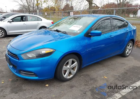 2015 Dodge Dart Sxt из США, поврежденный, VIN 1C3CDFBB6FD415865